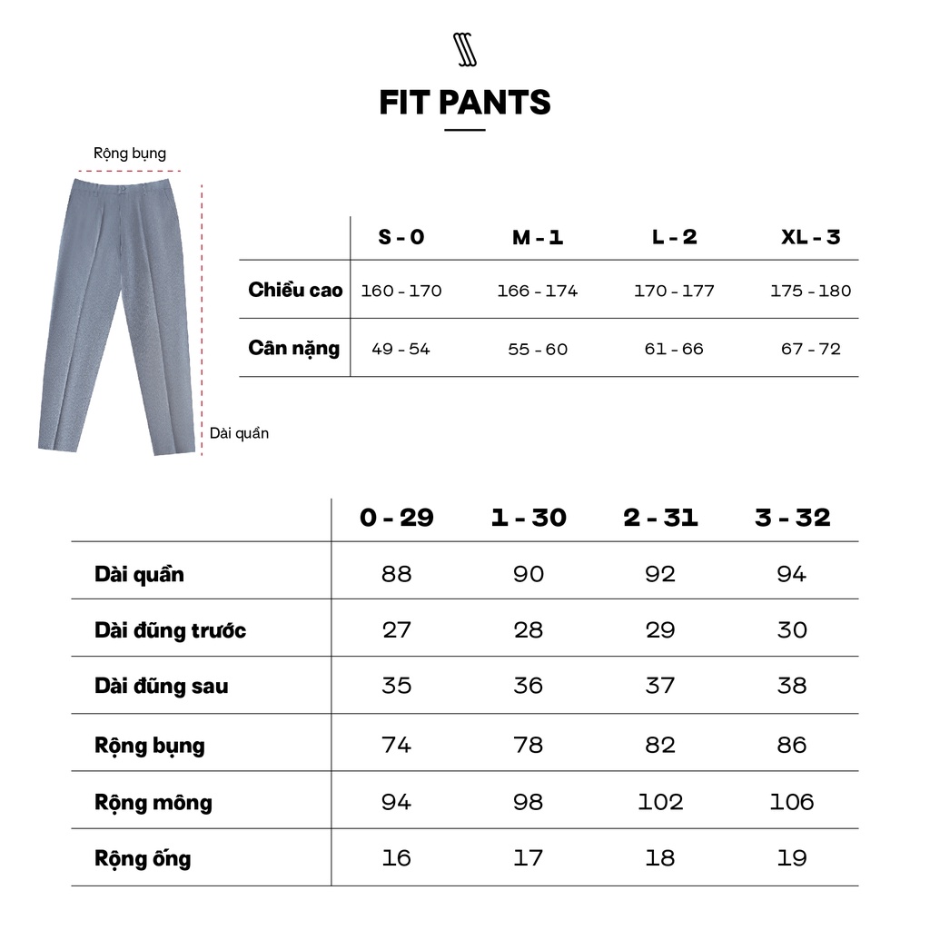 Quần baggy nam SSSTUTTER ống rộng cạp cao fit pants