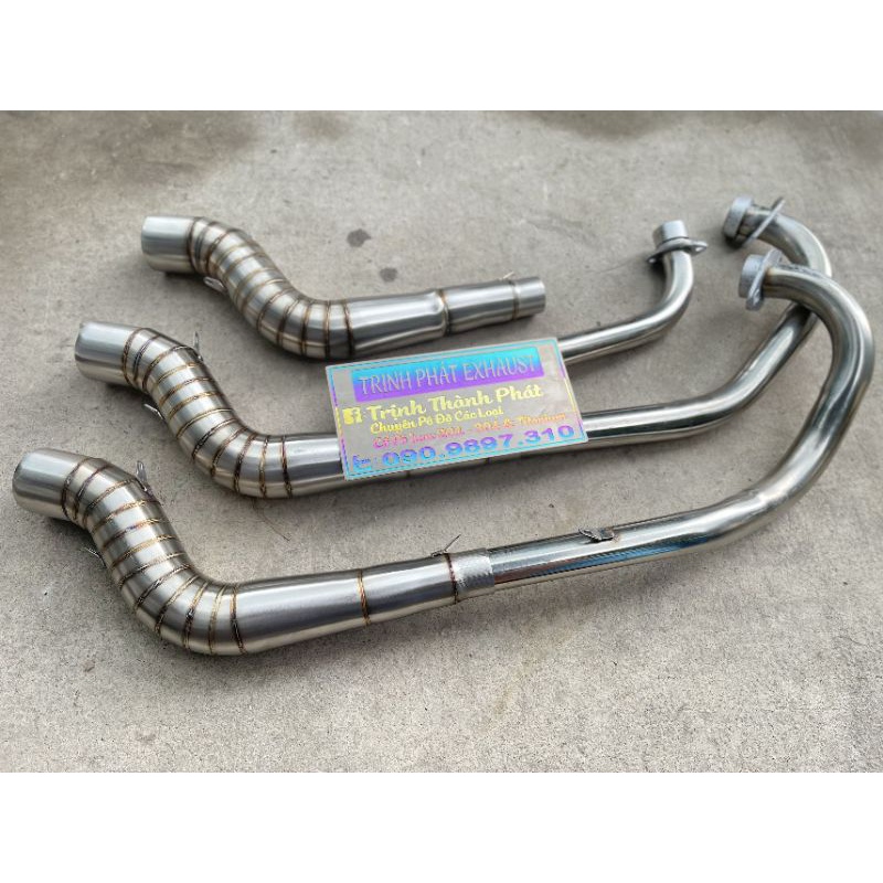 Cổ pô DRAG 32/51 fom cao cho ex win rai (nhiều khoanh)