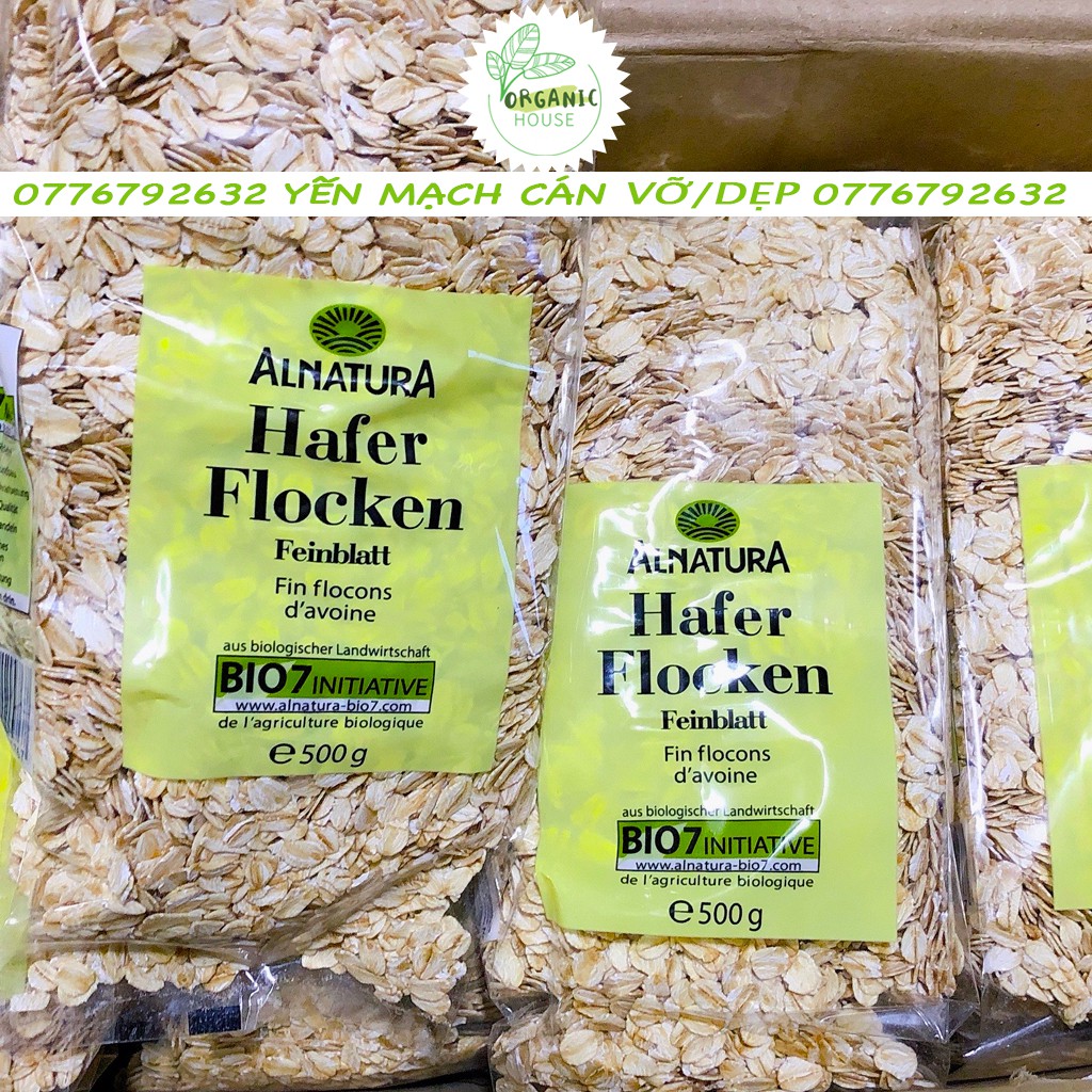 Yến mạch 500g Hafer Flocken nhập khẩu Đức