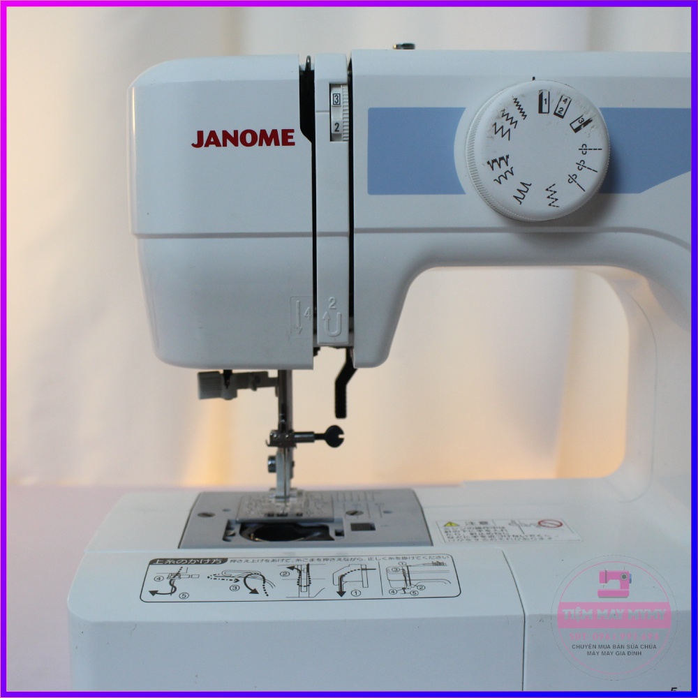 Máy May Mini Gia Đình Janome-JN508DX Bền Rẻ Đa Năng Chất Lượng Nhật Bản