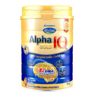 Combo 2 hộp Dielac alpha gold IQ 4 900g