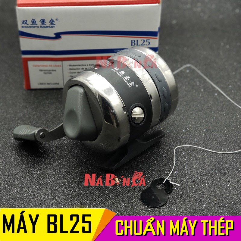 Máy bắn cước BL25, máy thu cước BL25 cho Ná bắn cá, kim loại cao cấp chống gỉ, hàng chuẩn thép