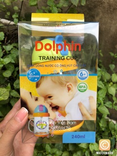 Bình uống nước cao cấp Dolphin 240ml