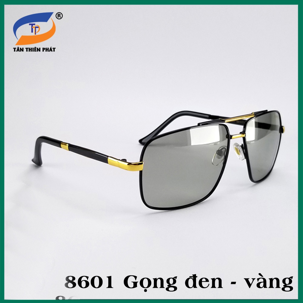 Kính mát nam nữ mắt đổi màu đi ngày và đêm  chống nắng, chống tia UV - Tròng Polaroid phân cực
