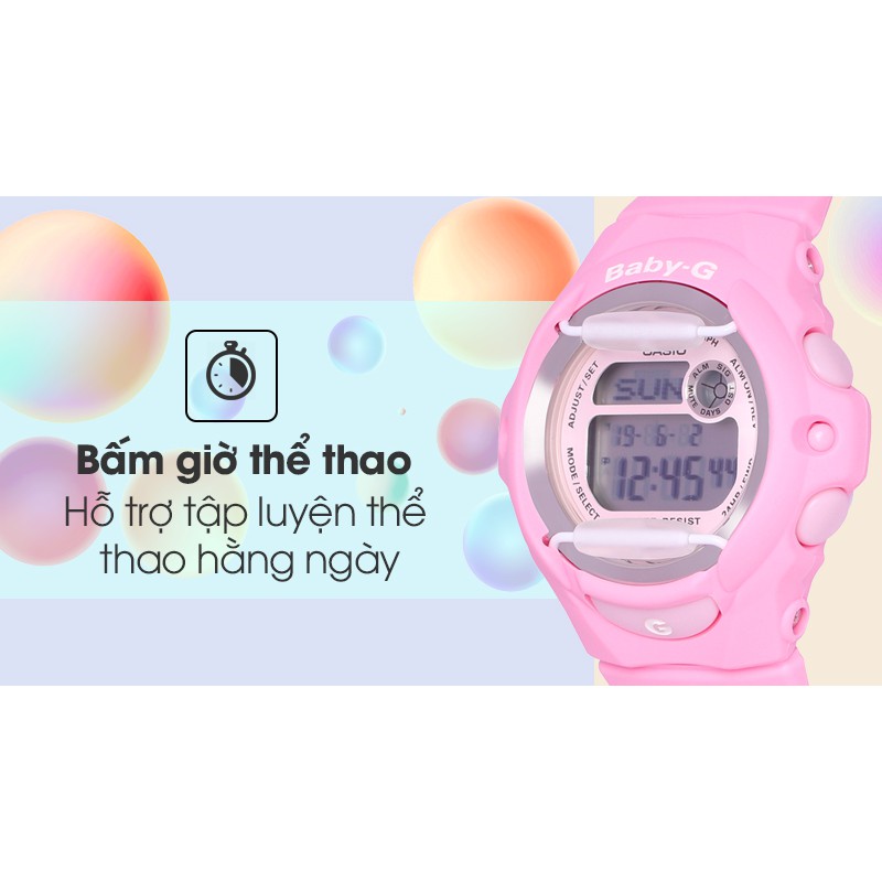 Đồng hồ Nữ Baby-G BG-169R-4CDR - quartz - đồng hồ đại chúng