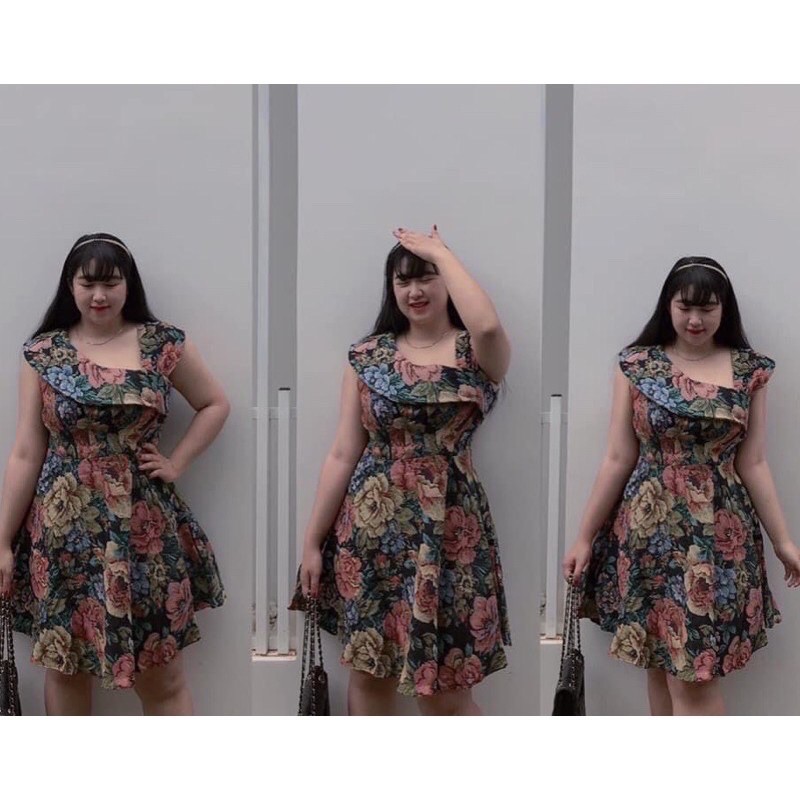 ĐẦM LỆCH VAI BIGSIZE 60-90kg (có size)