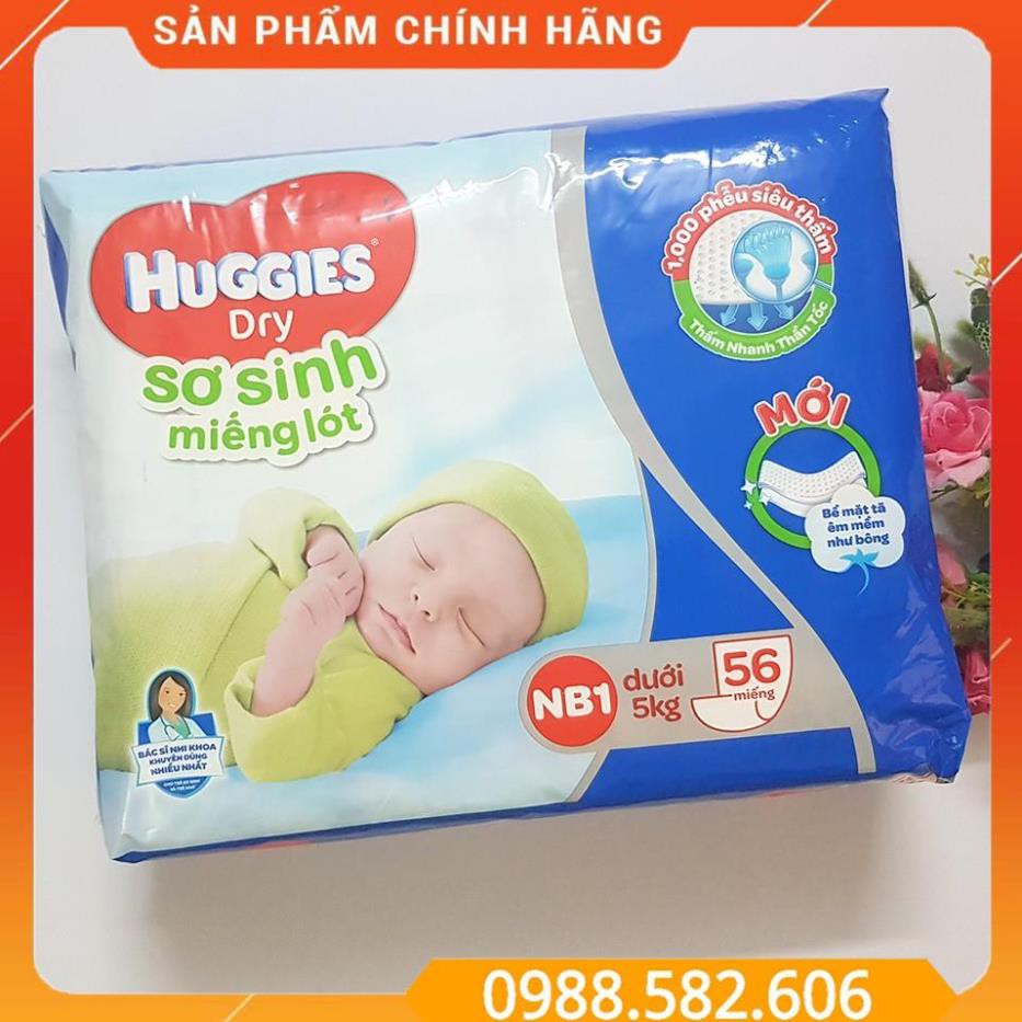 Miếng Lót Huggies Newborn 1 (56 Miếng)