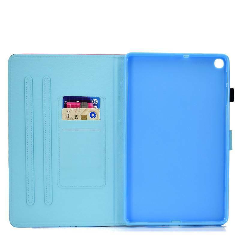 For Samsung Galaxy Tab A 10.1 2019 SM-T515 SM-T510 PU Leather Case Butterfly Cover