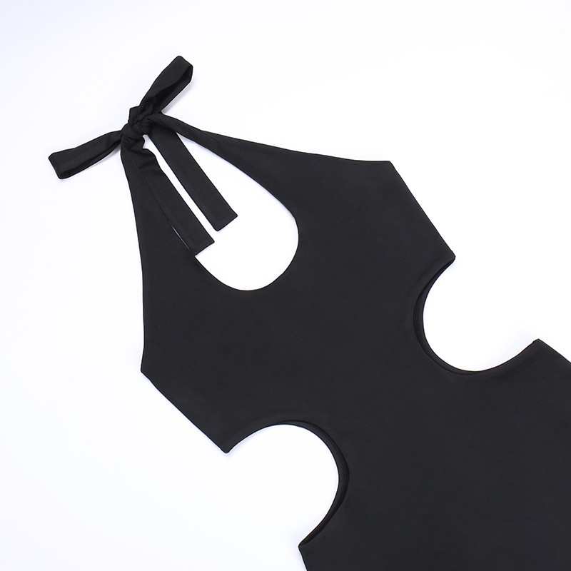 Đầm Tay Dài Hở Lưng Màu Trơn Quyến Rũ Thời Trang Dành Cho Nữ