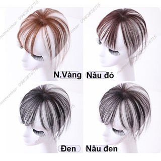 Tóc mái 3D giả tàng hình - Tóc thật 100%