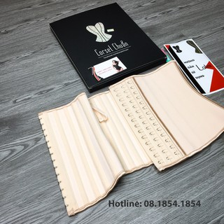 Đai Nịt Bụng corset latex 25 xương giảm mỡ bụng cao su non siết eo Hy Lạp Hàng Chuẩn cao cấp