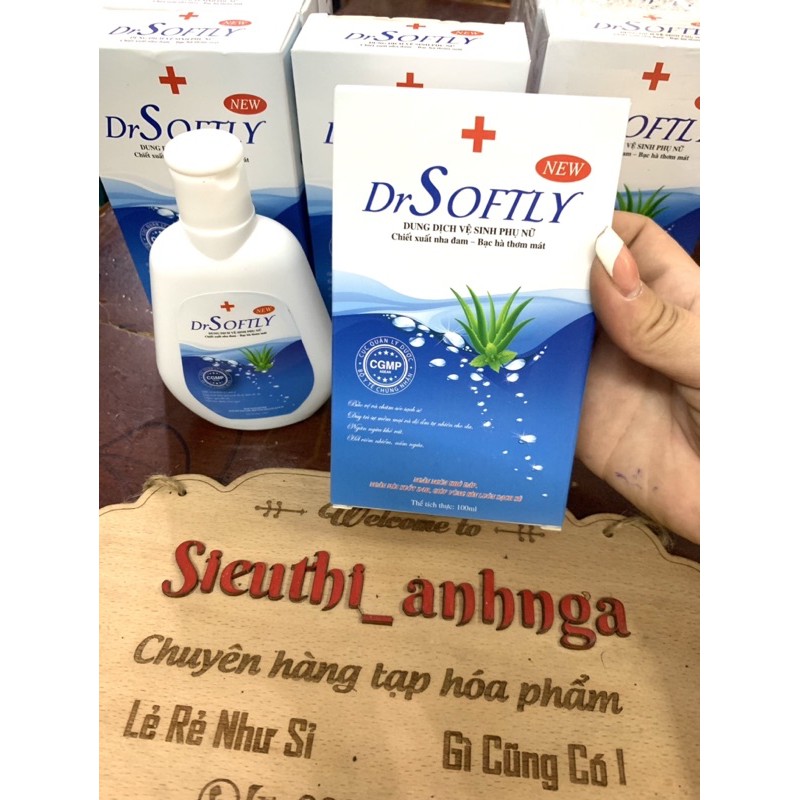 Dung Dịch Vệ Sinh Phụ Nữ Dr Softly 100ml