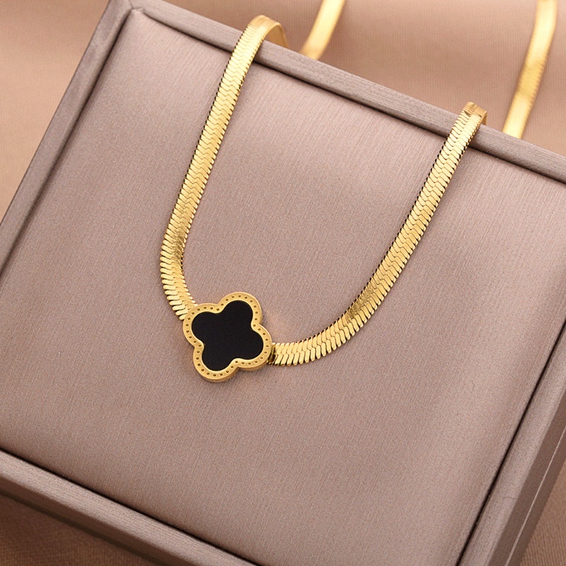 Dây Chuyền Mạ Vàng 18k Mặt Hình Số La Mã