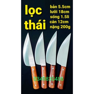 dao bầu - dao lọc thịt thép Nhật - không rỉ
