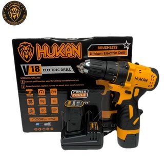 Khoan pin mini, khoan cầm tay HUKAN F10 không chổi than