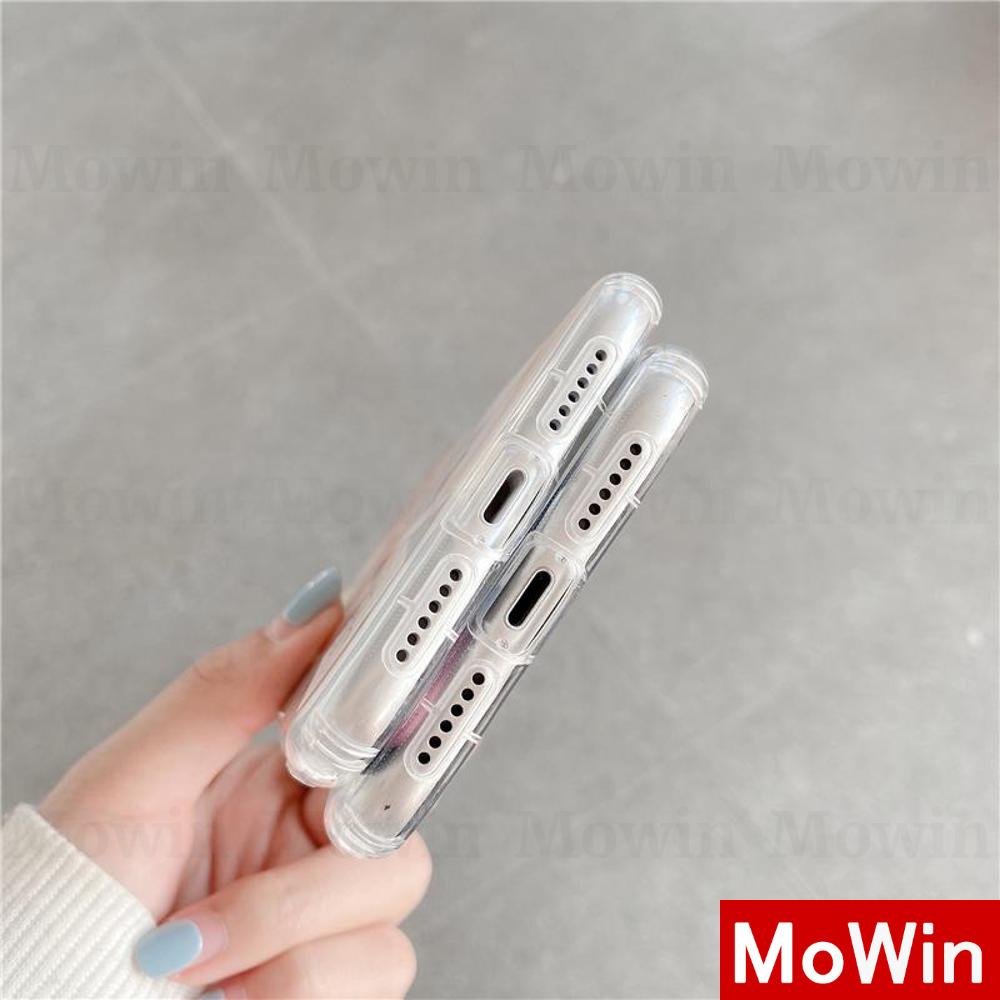 Ốp điện thoại TPU trong suốt nhiều màu có giá đỡ cho Iphone 12 Pro Max Pro Mini 11 Iphone Se 8+ Max Xs 7+ 12 Se2020 Xr