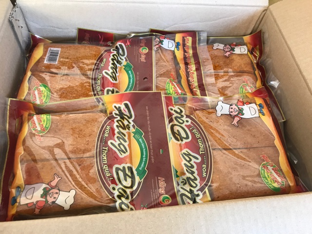 Bò miếng Hằng Đại cay (gói 320g ~ 40 miếng)