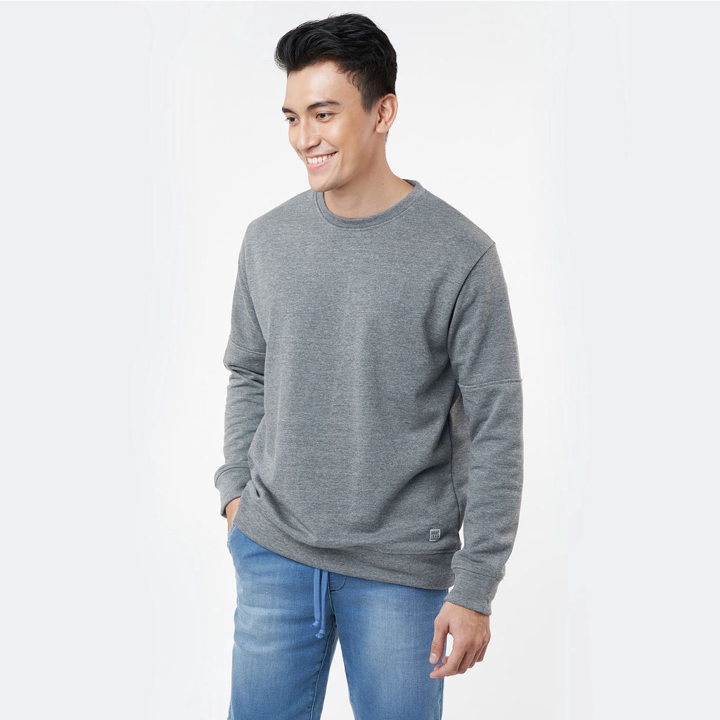 Ninomaxx Áo hoodies Basic nam tay dài 2111045