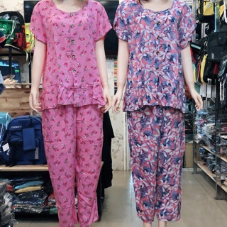 Đồ bộ lanh bigsize tay ngắn cho mẹ bầu và sau sinh (75-90kg)