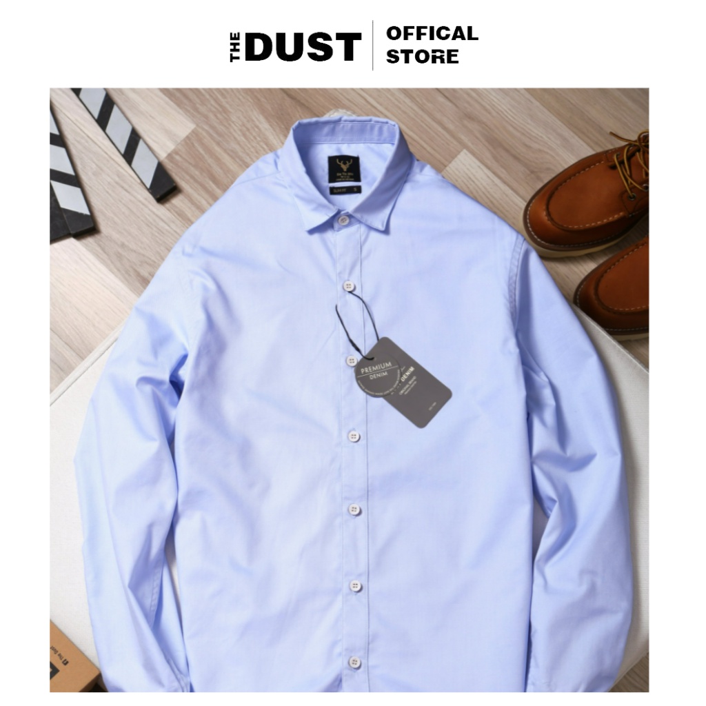 Áo sơ mi nam dài tay Stoshi cao cấp, áo sơ mi nam công sở basic, form slimfit, nhẹ thoáng mát