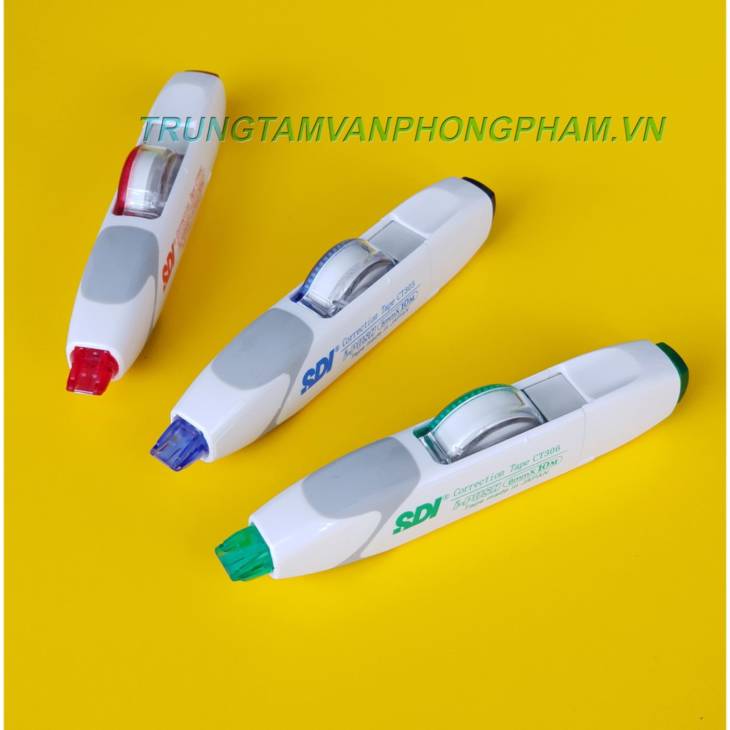 Băng xóa SDI Correction Tape l-Push Pulo CT ECT 304 305 306