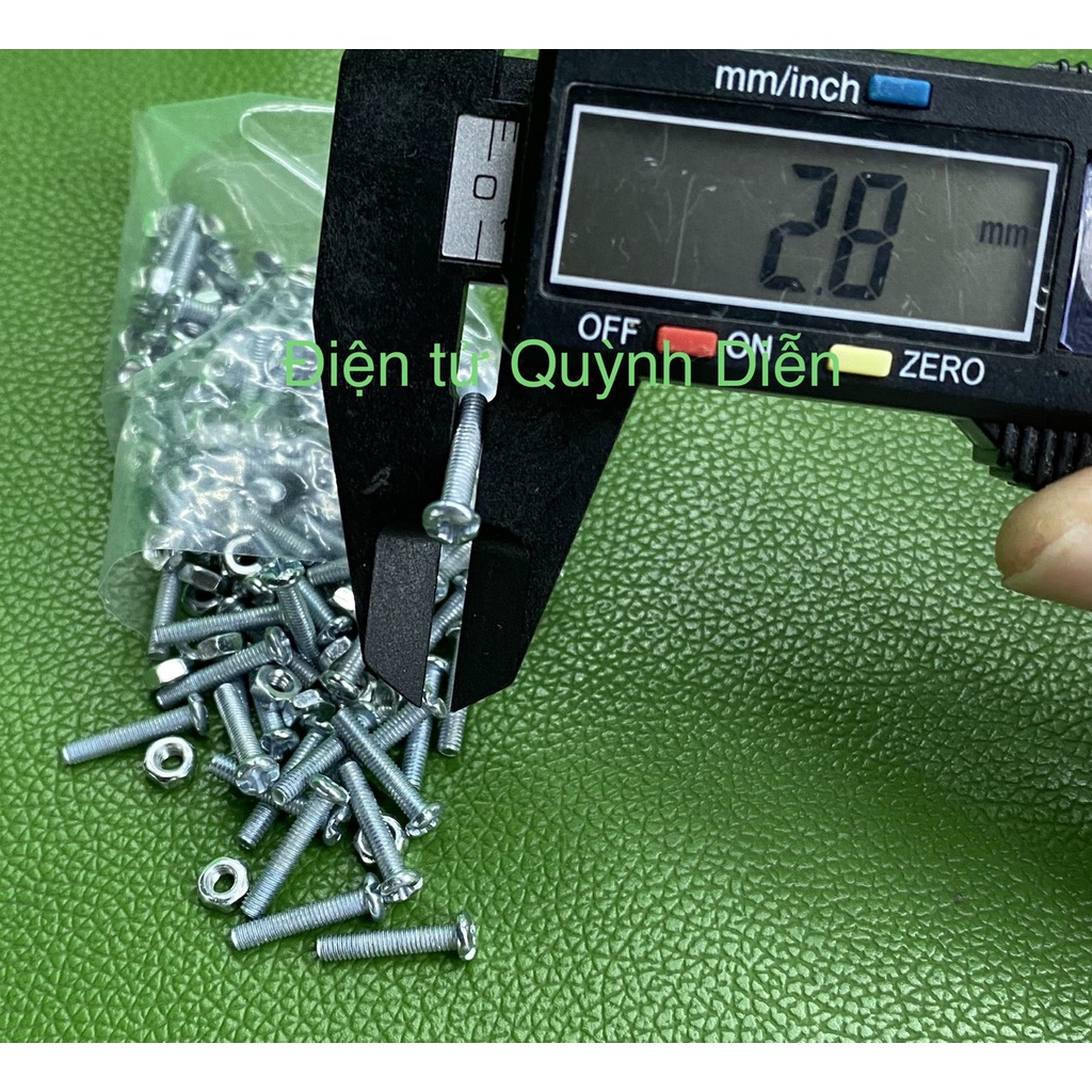 Ốc vít tán M3 3ly dài 1.5cm ( túi 110g) khoảng 90-100 con