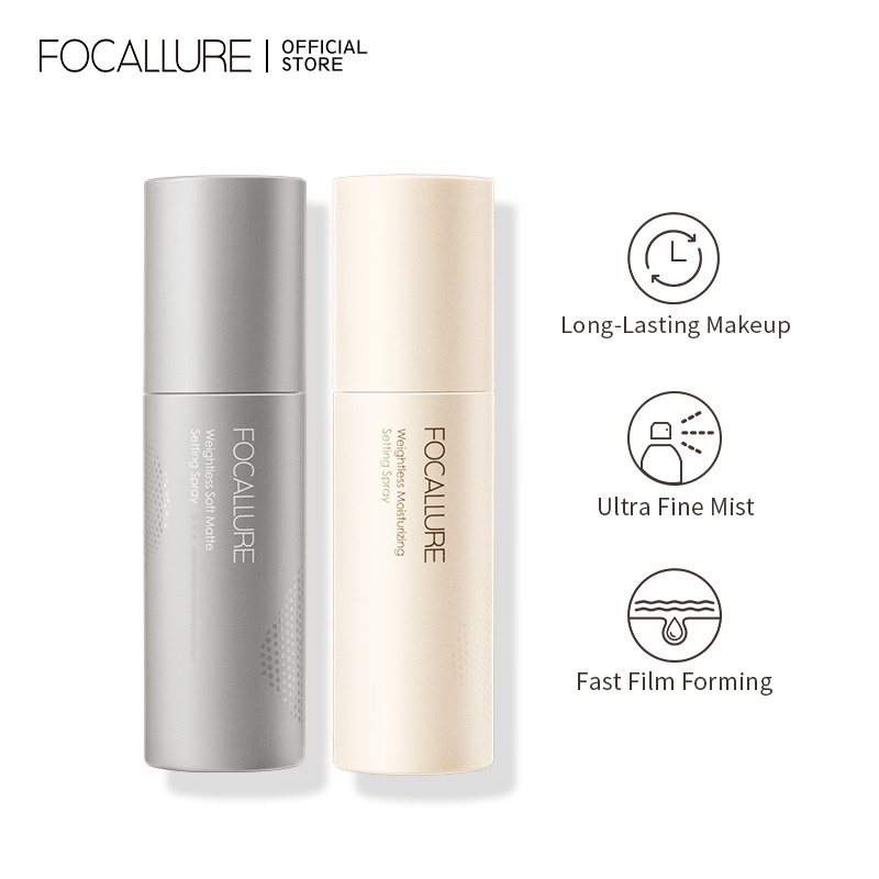 Chai xịt khóa lớp trang điểm Focallure lâu trôi suốt cả ngày kiềm dầu chống lem 172g