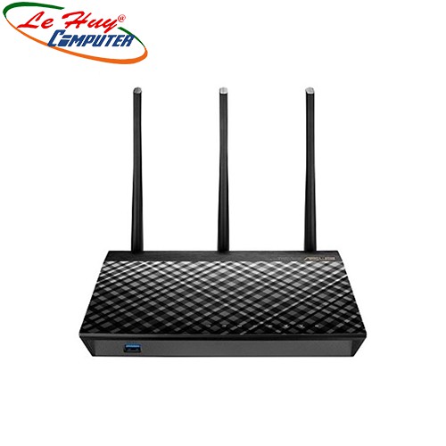 Router Wifi Mesh Asus RT-AC66U B1 Băng Tần Kép AC1750 AiProtection Hàng Chính Hãng