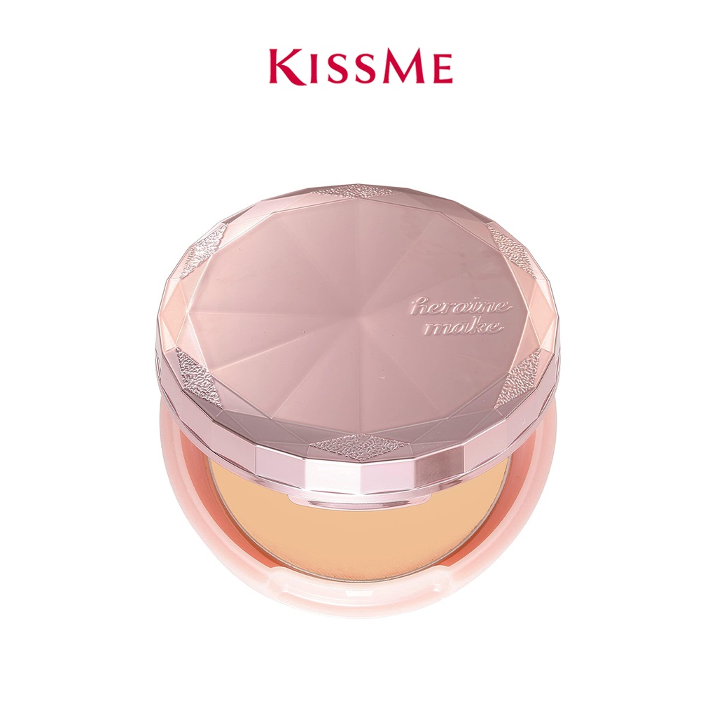 Phấn phủ không trôi KISSME Heroine Make Long Stay Powder Air Veil màng che mặt không khí 5g