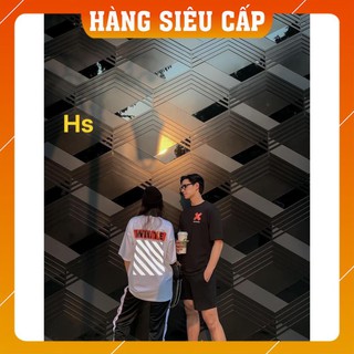 [FreeShip – Hạng xịn] Áo đôi phản quang siêu chất X White/ Đen trắng tương phản siêu cá tính