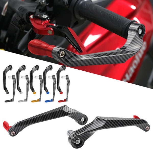 Tay Phanh Ly Hợp Bảo Vệ Chống Sốc Họa Tiết Sợi Carbon Cho Xe Máy Điện