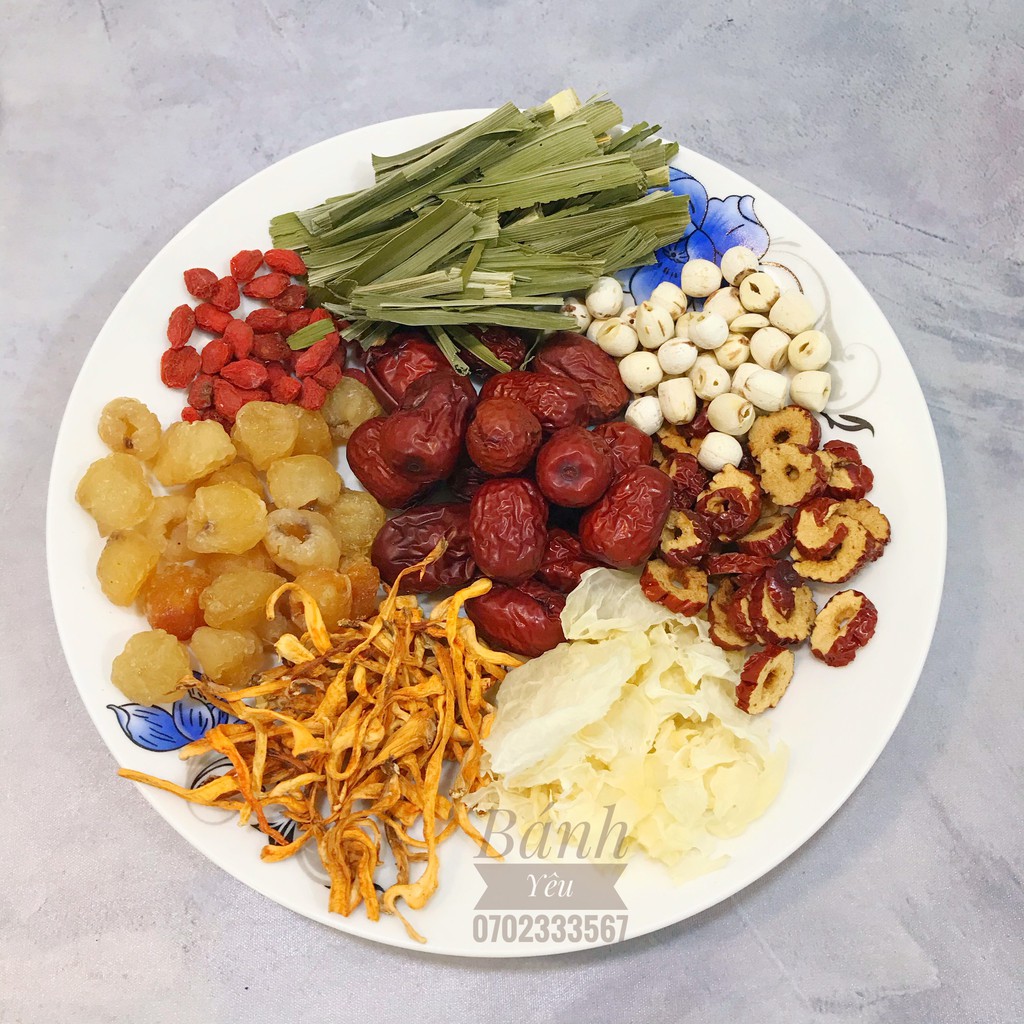 Combo nguyên liệu Chè Dưỡng Nhan - PC52