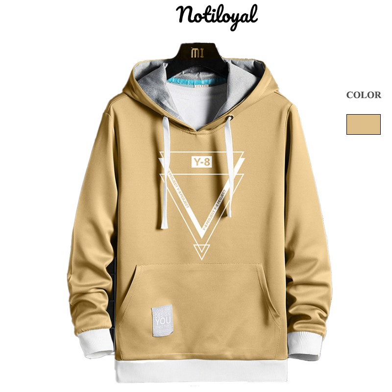 Áo Hoodie form rộng nam unisex local brand HK08 - Notiloyal