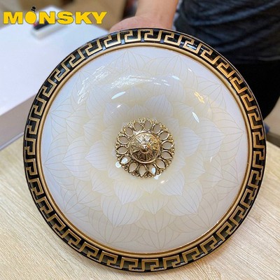 Đèn ốp trần MONSKY X2 mẫu mã sang trọng, tinh tế - 3 chế độ ánh sáng.