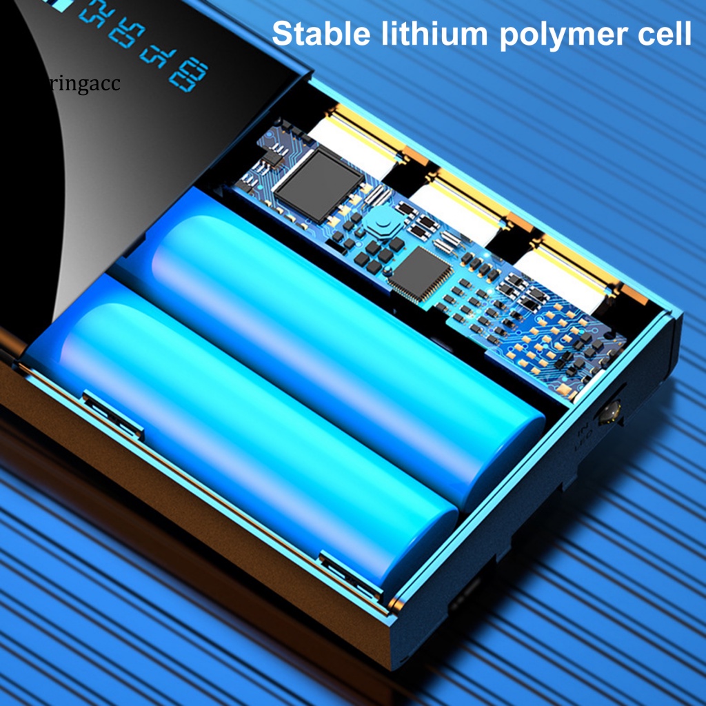 Pin Sạc Dự Phòng 20000mAh 4 Màu Tùy Chọn Dung Lượng Cao Cho Điện Thoại