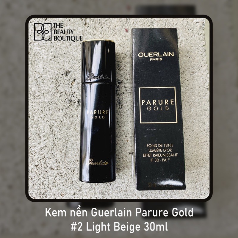 Kem nền GUERLAIN Parure Gold - 01 Beige Pale & 02 Light Beige 30ml