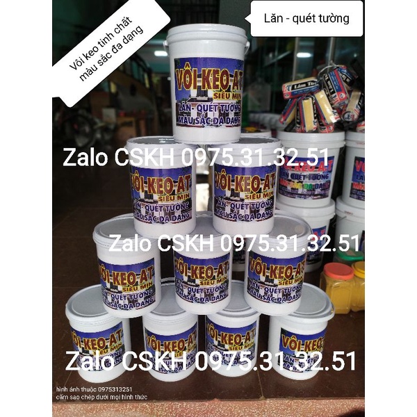 Vôi quét tường các màu sắc giá gốc