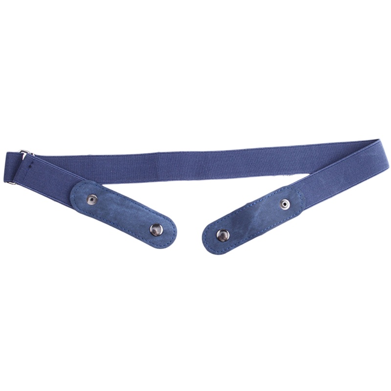 Thắt Lưng Denim Co Giãn Không Khóa Thời Trang Cho Nam Và Nữ