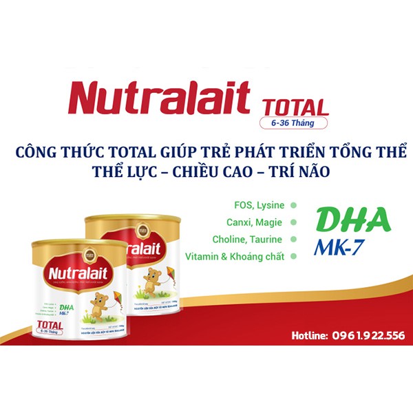 Sữa bột Nutralait Total (700g)