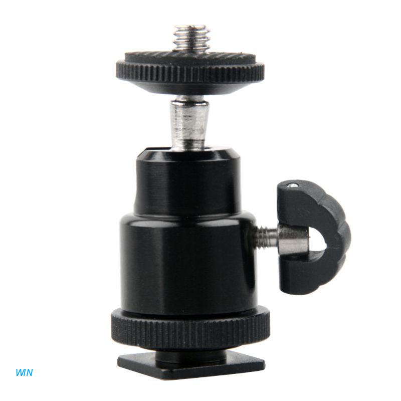 Giá đỡ đèn flash mini bằng kim loại 1/4&quot; cho máy ảnh