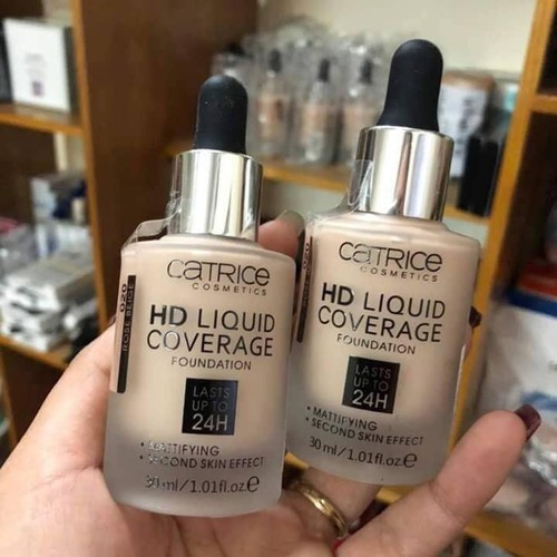 [Xách Tay - Full Box] Kem Nền Mịn Nhẹ Kiềm Dầu Catrice HD 24h Liquid Coverage Foundation