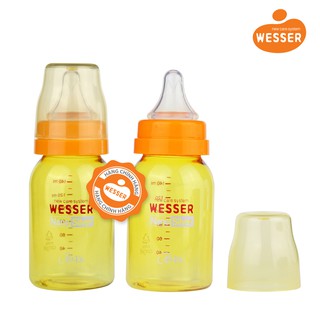 Bình sữa Wesser cổ hẹp 140ml (mẫu cũ)
