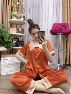Lụa Trơn viền chữ big size