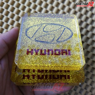 NƯỚC HOA PHA LÊ VÀNG LẤP LÁNH SIÊU ĐẸP - LOGO HÃNG H.Y.U.N.D.A.I