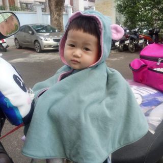 Áo choàng size lớn cho bé từ 18_30 kí