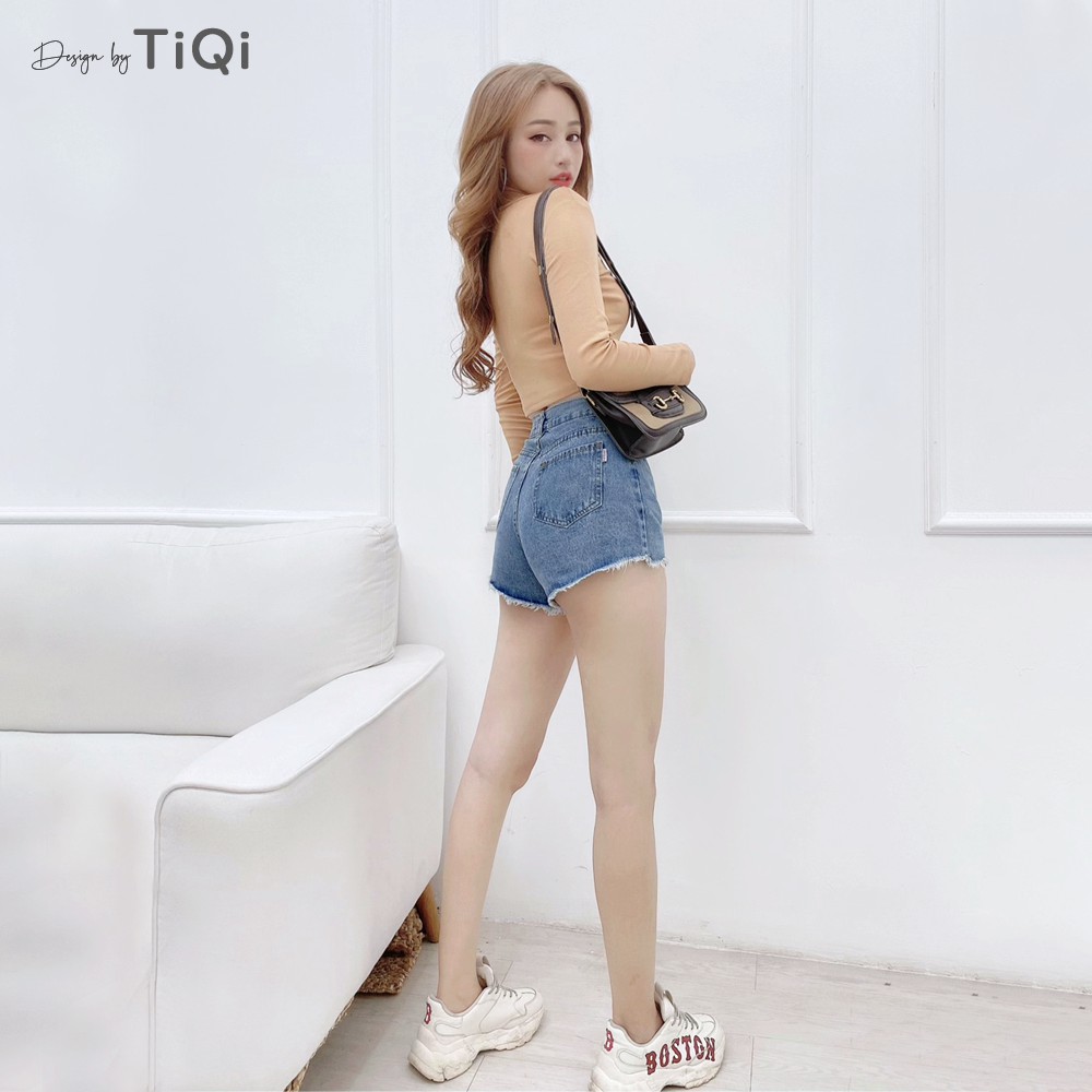 Quần short jean nữ TiQi Jeans S1-469
