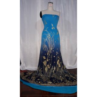 Vải áo dài hoặc đầm dạ hội