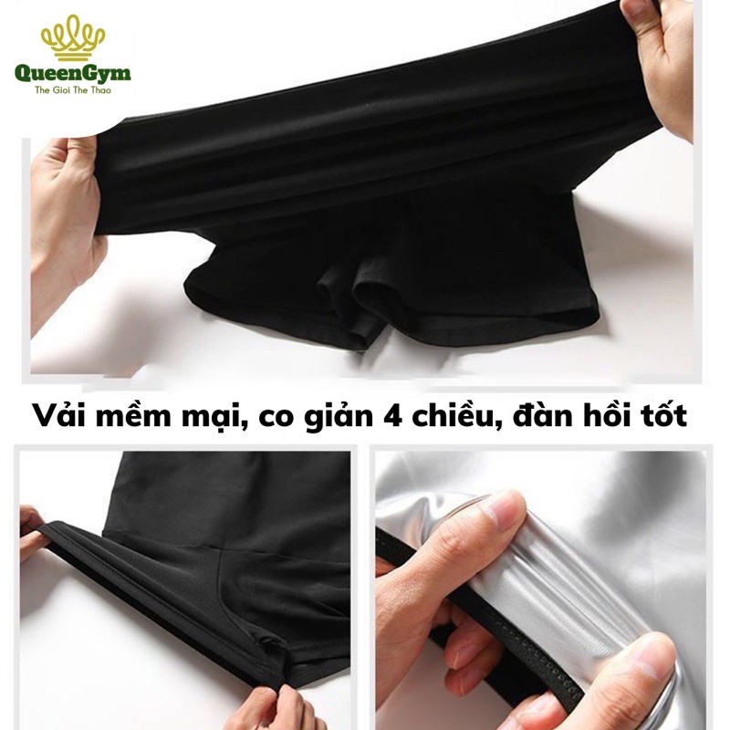 Quần Đổ Mồ Hôi Tan Mỡ Bụng Sinh Nhiệt Định Hình Born Uncommon Dáng Đùi