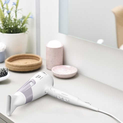 Máy Sấy Tóc Màu Tím Có Thể Gập Lại Nhanh Khô Tefal HV5894 2300W