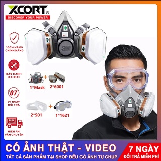 Mặt nạ phòng độc 3m6200 chuyên phun sơn chống khói bụi